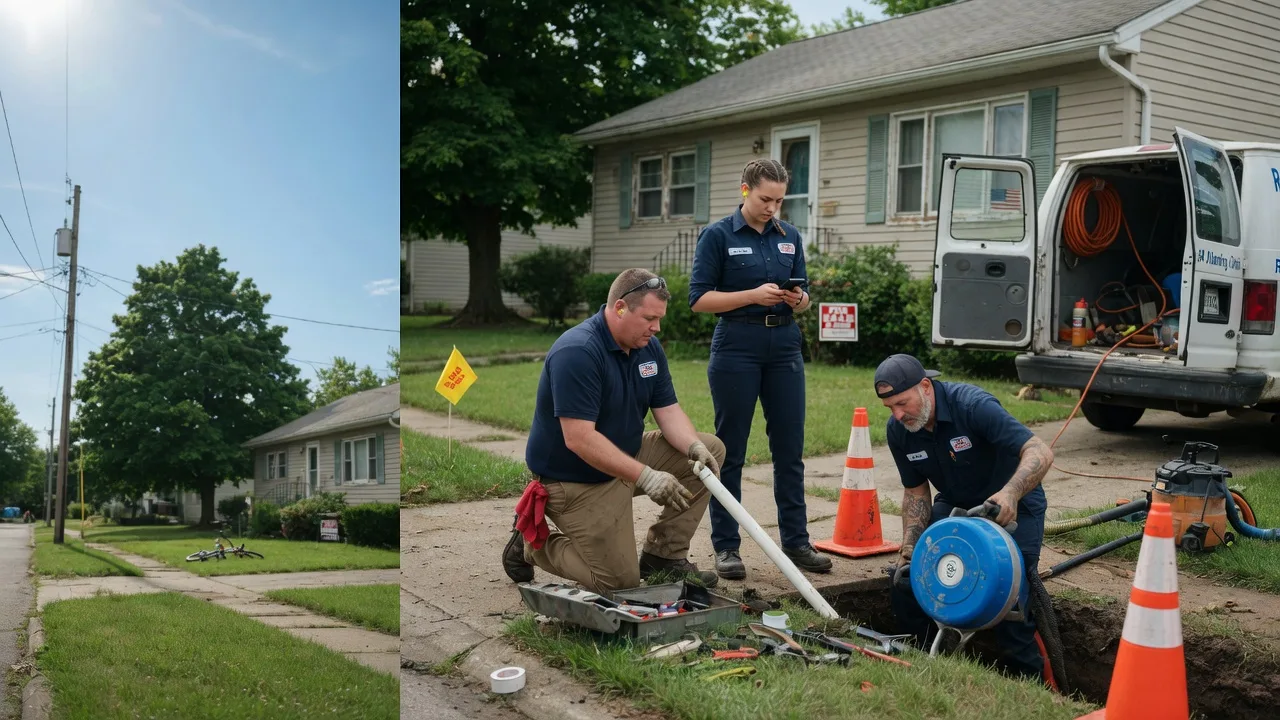 Sewer Line Repair in Heyworth, IL near me